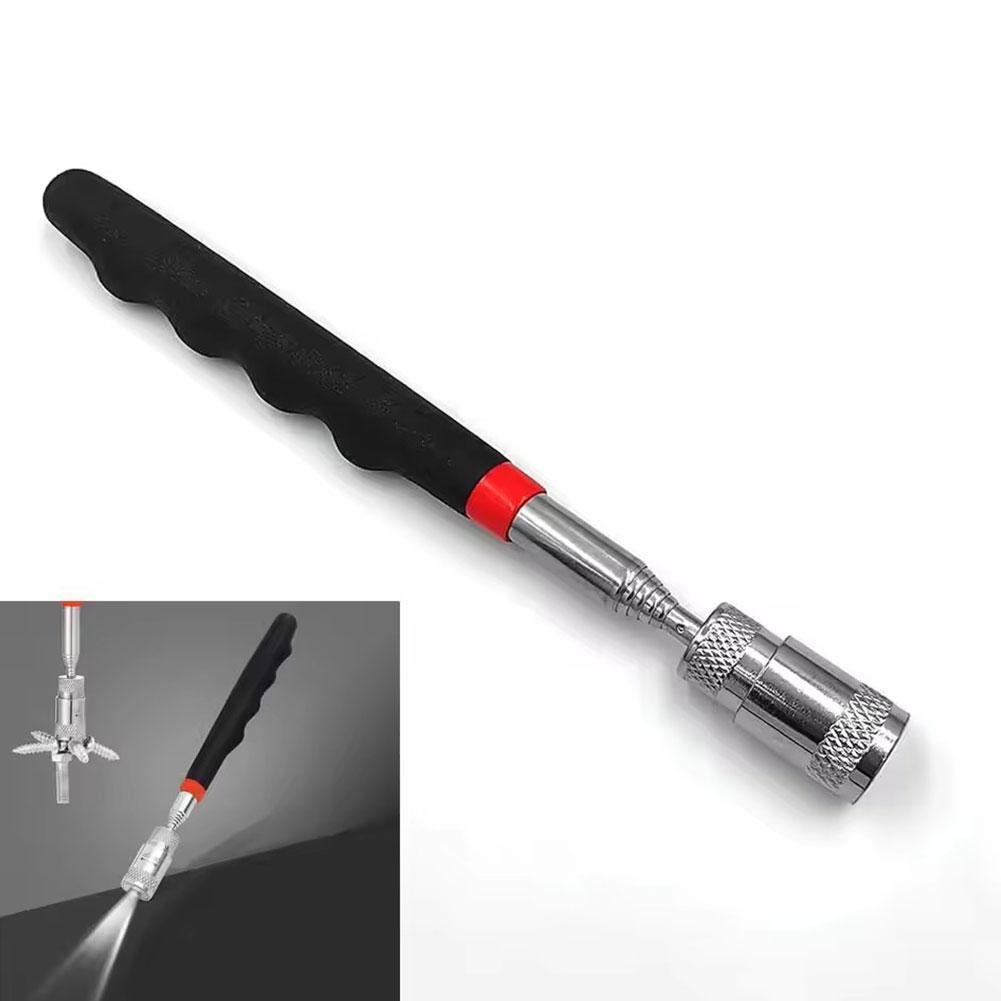 Telescopic Fishing Rod - Telescopic Magnetic Pen with LED Light