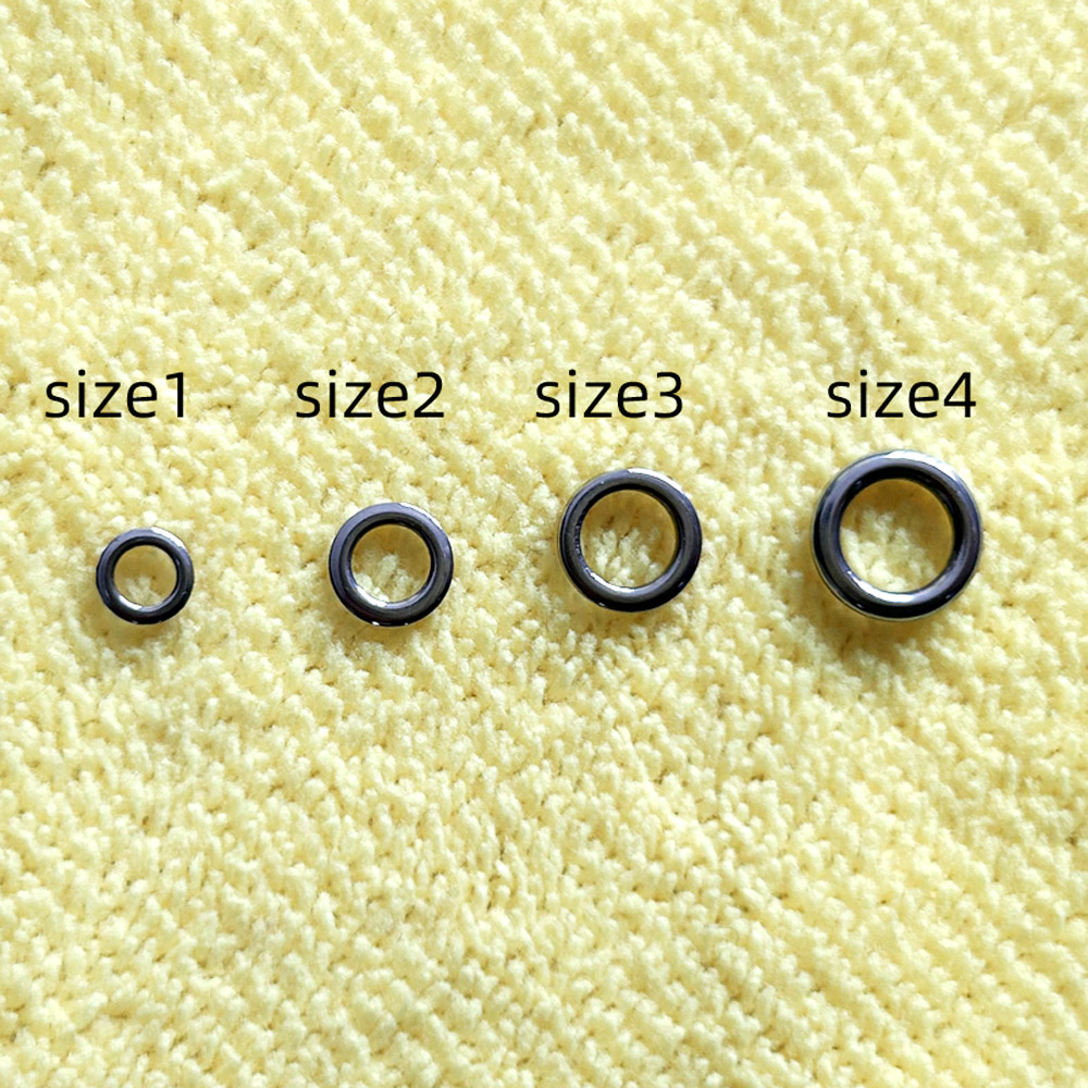 DNDYUJU 50pcs Fishing Solid Ri - огляд і ціна Fishing Equipment Used