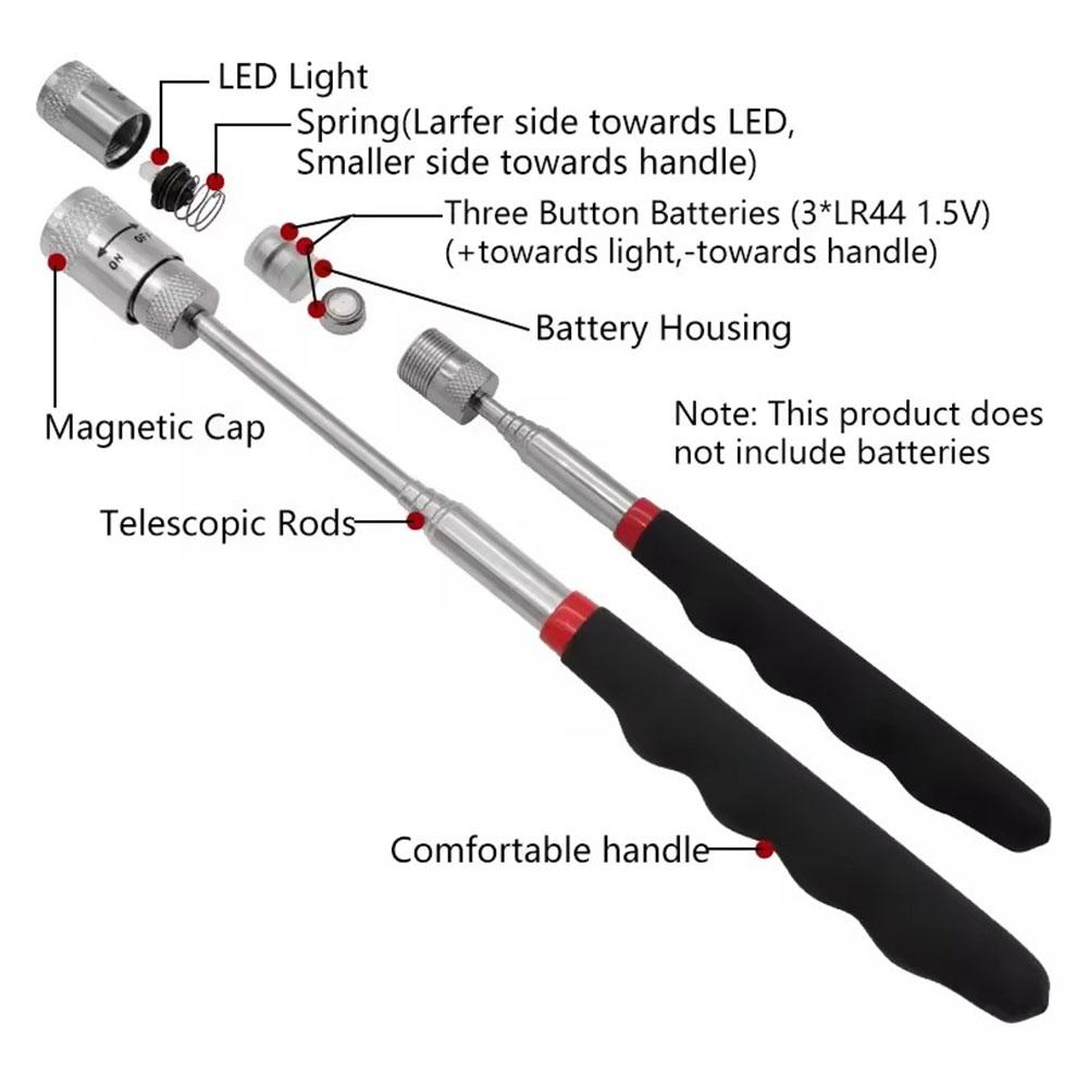 Telescopic Magnetic Pen with L - огляд і ціна Telescopic Fishing Rod