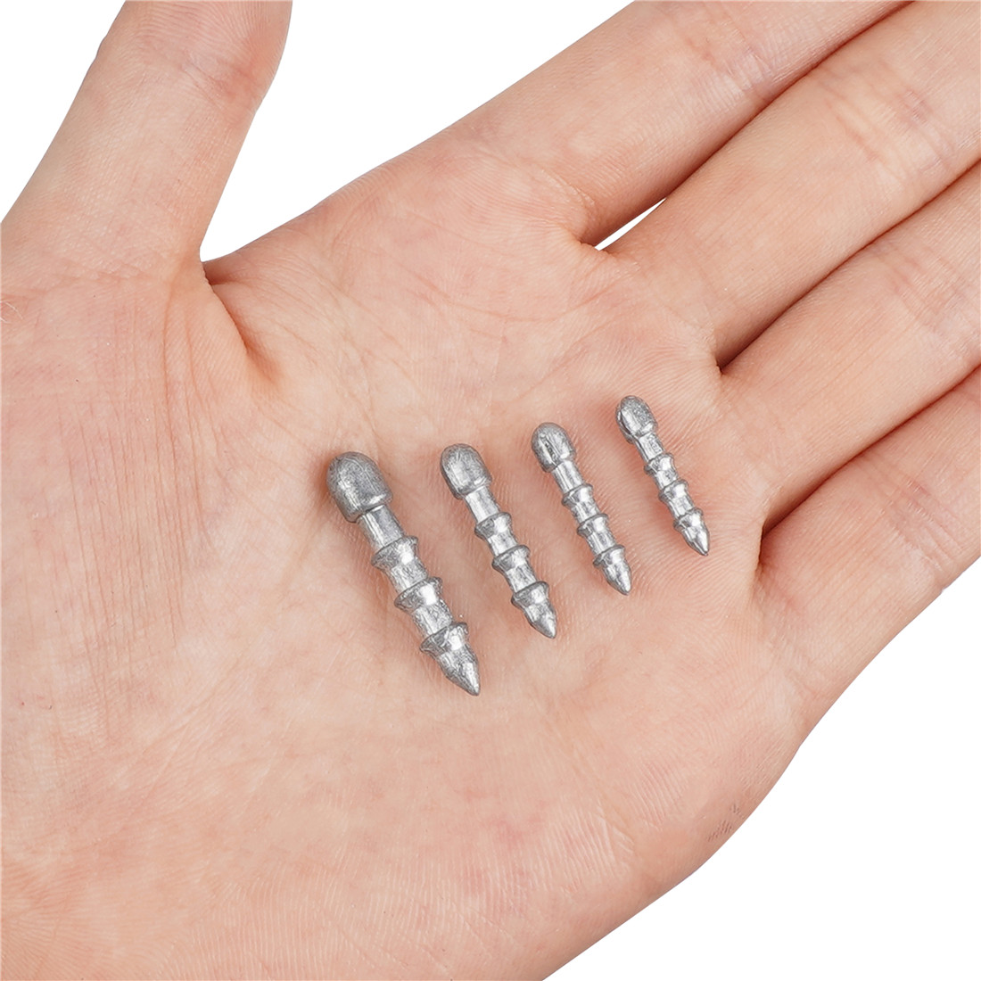 60PCS Nail weights Worm Fishin - огляд і ціна Fishing Equipment Used