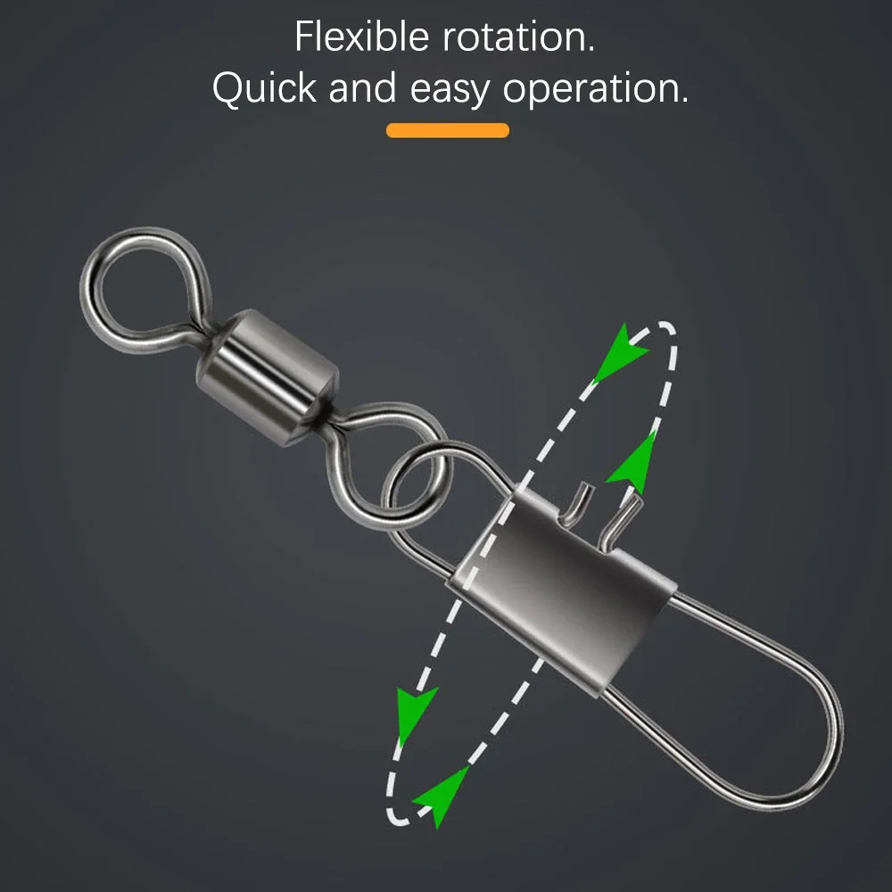 DNDYUJU 50pcs Fishing Connecto - огляд і ціна Fishing Equipment Used