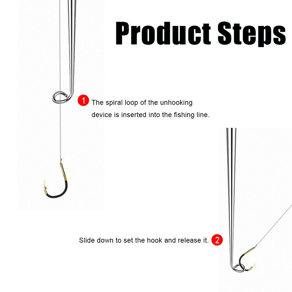 Stainless Fish Hook Remover Qu - огляд і ціна Fishing Equipment Target